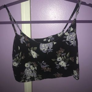 Floral crop top